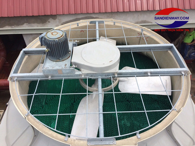 Tháp giải nhiệt không thể hoạt động hiệu quả nếu cánh quạt bị thiếu hoặc bị hư hỏng